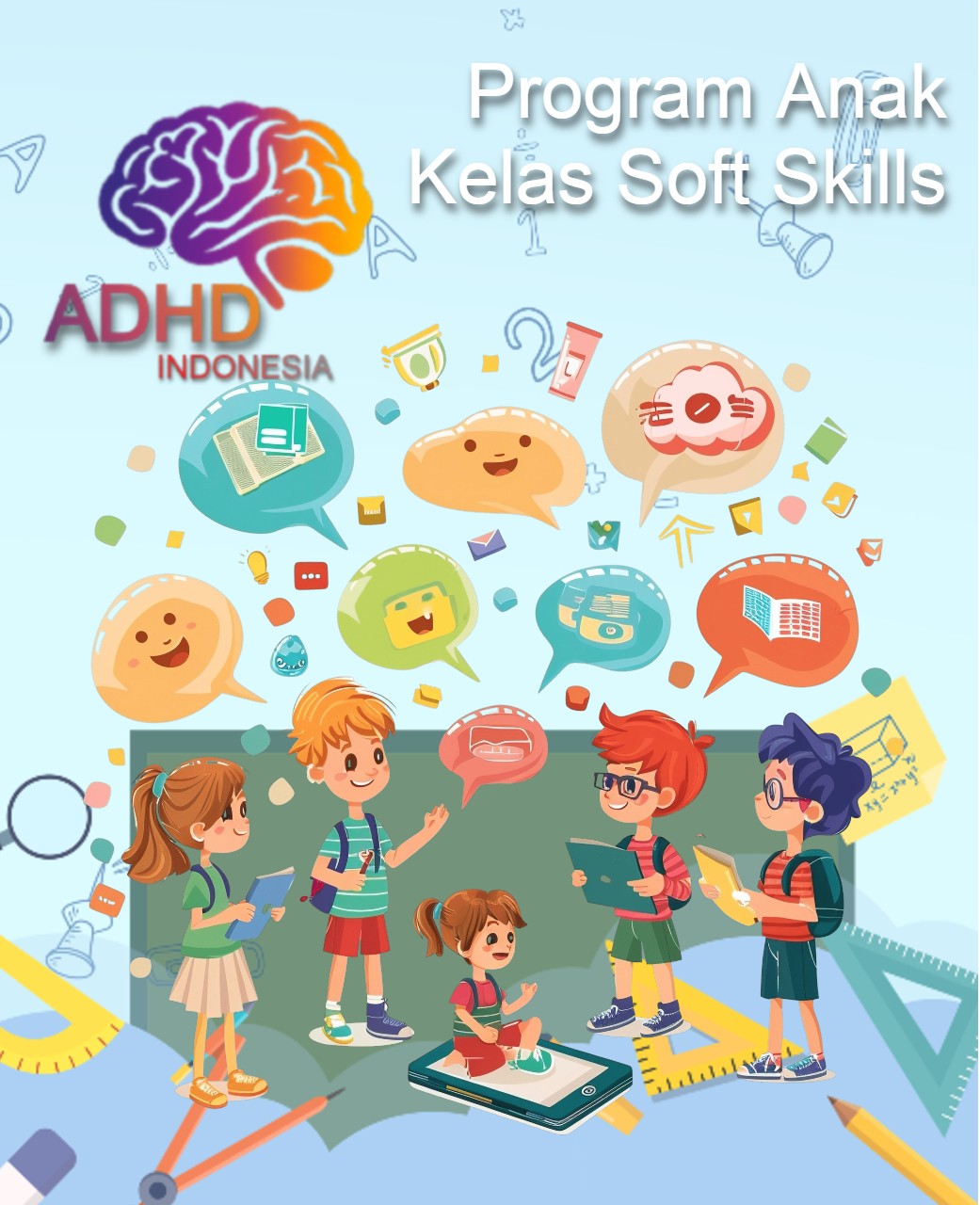 Program ADHD Indonesia Kabupaten Nabire Kelas Soft Skills Anak ADHD